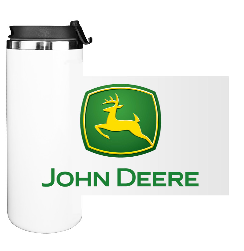 Water Bottle on Tumbler - john deer logo - Mfest