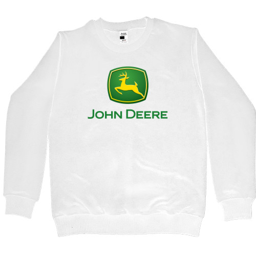 Свитшот Премиум Женский - john deere logo - Mfest