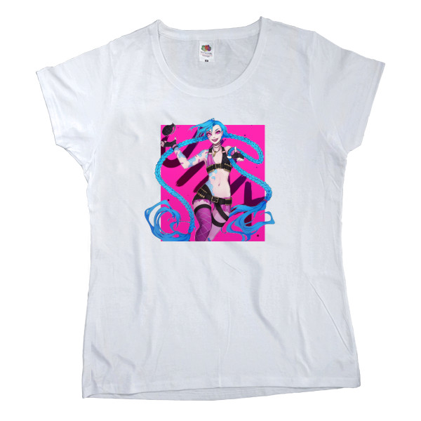 Women's T-shirt Fruit of the loom - jinx 5 - Mfest