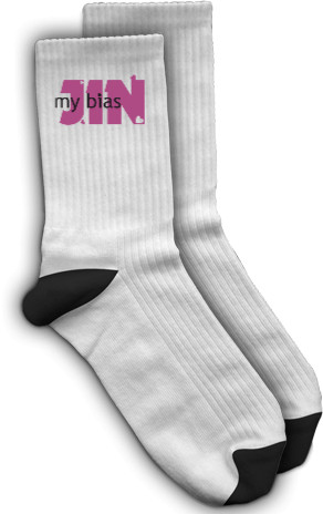 Socks - jin is my bias - Mfest