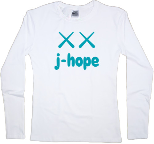 Women's Longsleeve Shirt - j hope more 3 - Mfest