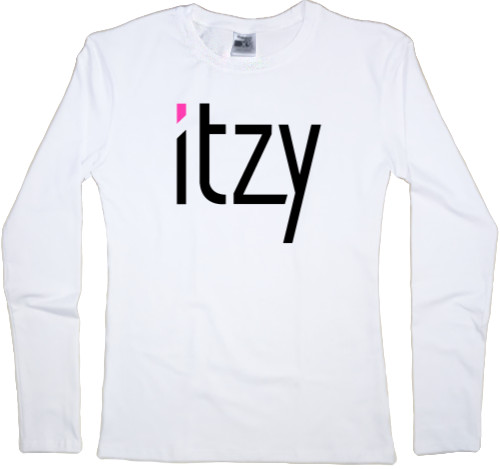 Лонгслив Женский - itzy logo - Mfest