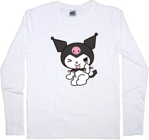 Men's Longsleeve Shirt - kuromi hello kitty - Mfest