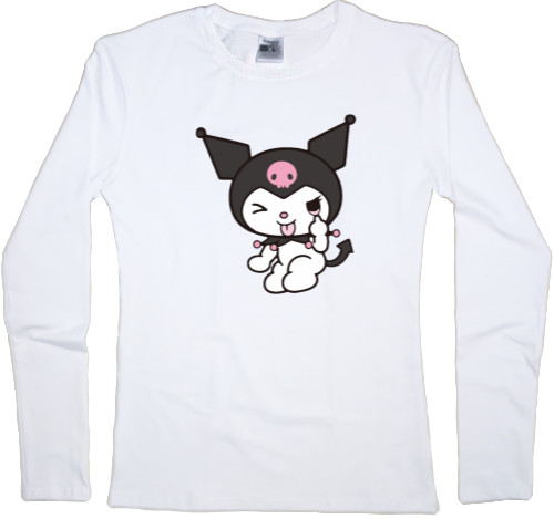 Women's Longsleeve Shirt - kuromi hello kitty - Mfest