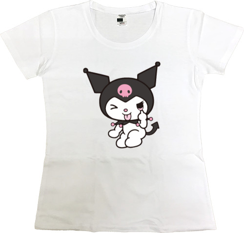 Women's Premium T-Shirt - kuromi hello kitty - Mfest