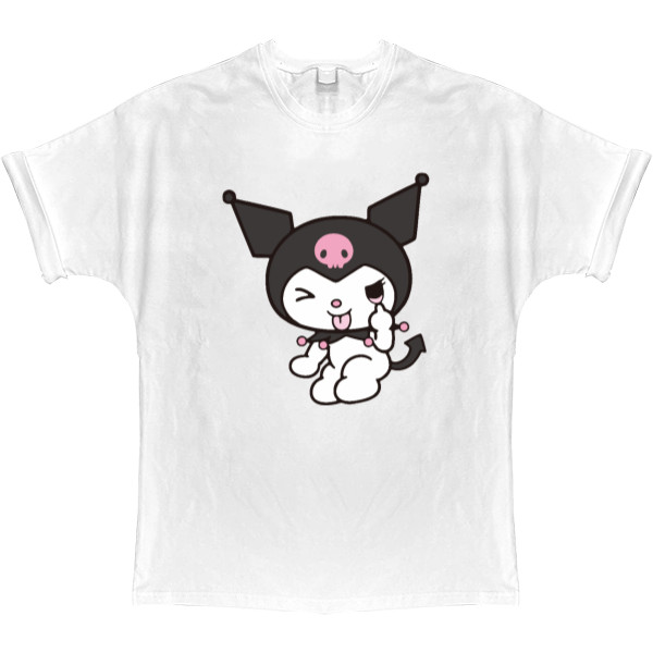 T-shirt Oversize - kuromi hello kitty - Mfest