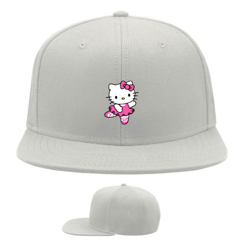 Snapback Baseball Cap - Kitty ballerina - Mfest