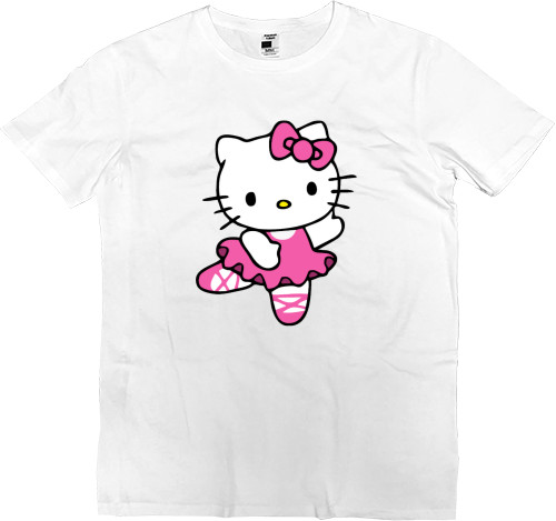 Men’s Premium T-Shirt - Kitty ballerina - Mfest