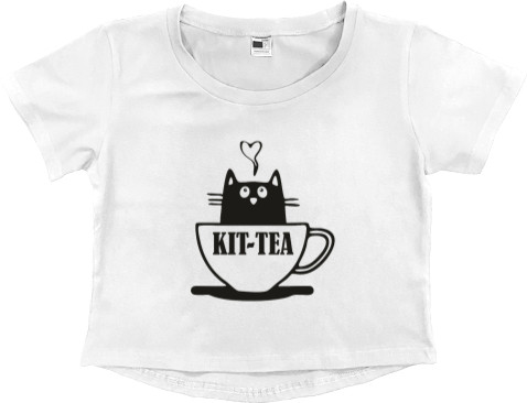 Кроп - топ Преміум Жіночий - kit-tea - Mfest