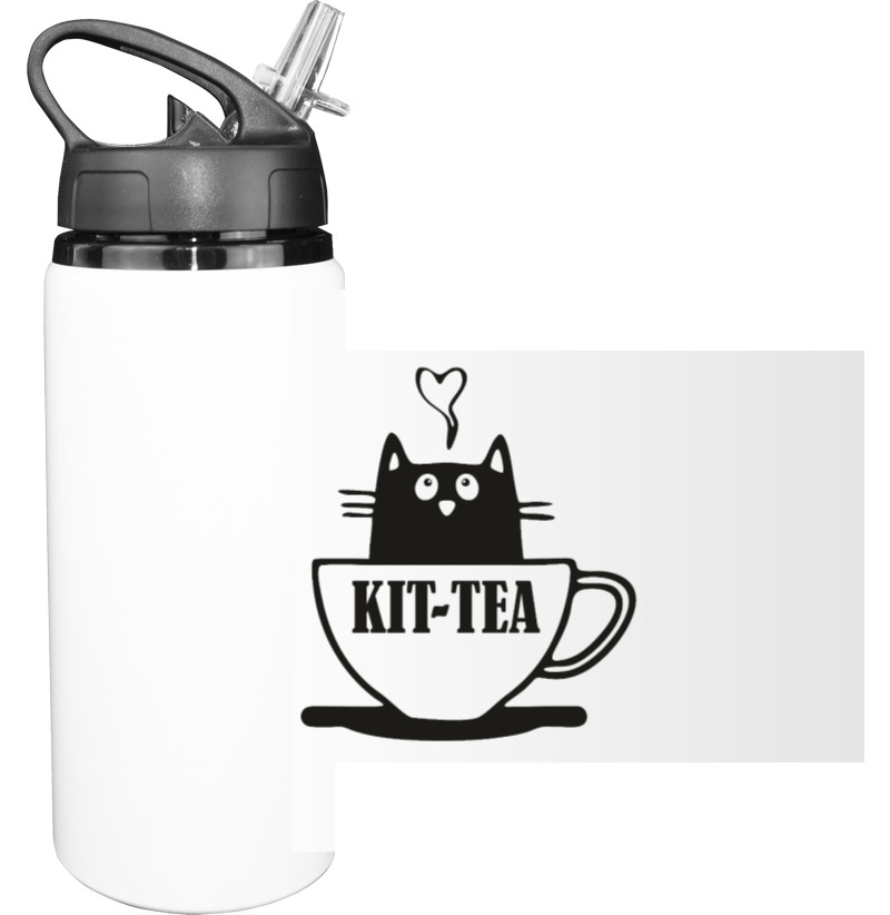 Sport Water Bottle - kit-tea - Mfest