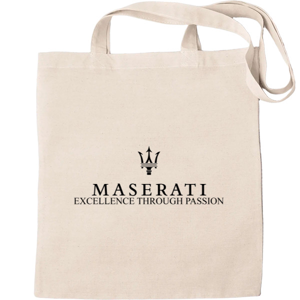 Tote Bag - maserati logo - Mfest