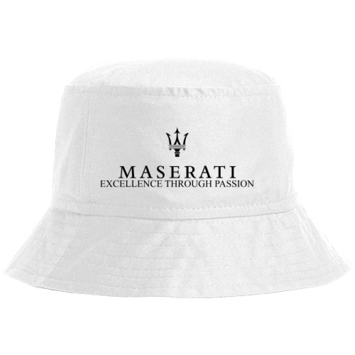 Bucket Hat - maserati logo - Mfest