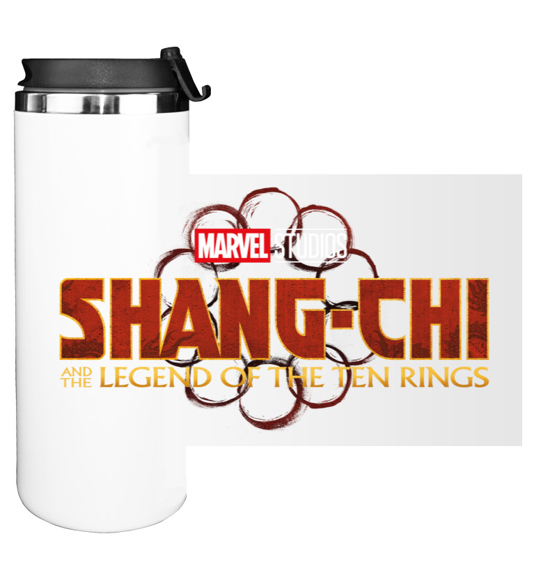 Water Bottle on Tumbler - Marvel Shang-Chi logo - Mfest