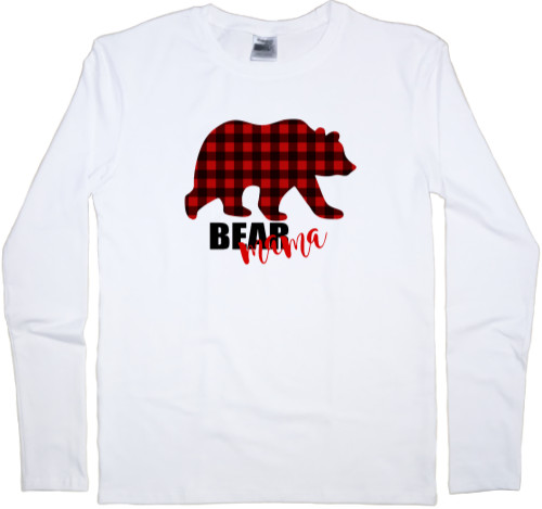 Men's Longsleeve Shirt - mama bear - Mfest