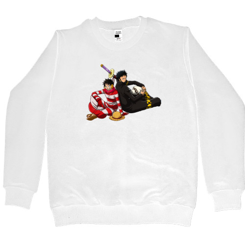 Kids' Premium Sweatshirt - Luffy and Law - Mfest