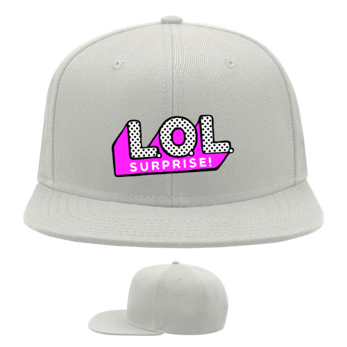 Snapback Baseball Cap - lol logo - Mfest