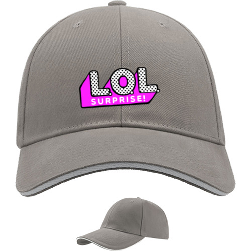 Sandwich Baseball Cap - lol logo - Mfest