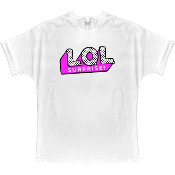 T-shirt Oversize - lol logo - Mfest