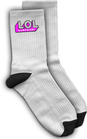 Socks - lol logo - Mfest