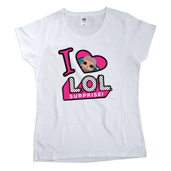 Women's T-shirt Fruit of the loom - lol 4 - Mfest