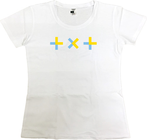 Women's Premium T-Shirt - logo txt - Mfest