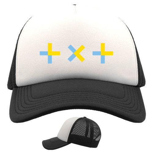 Kids' Trucker Cap - logo txt - Mfest