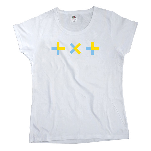 Women's T-shirt Fruit of the loom - logo txt - Mfest