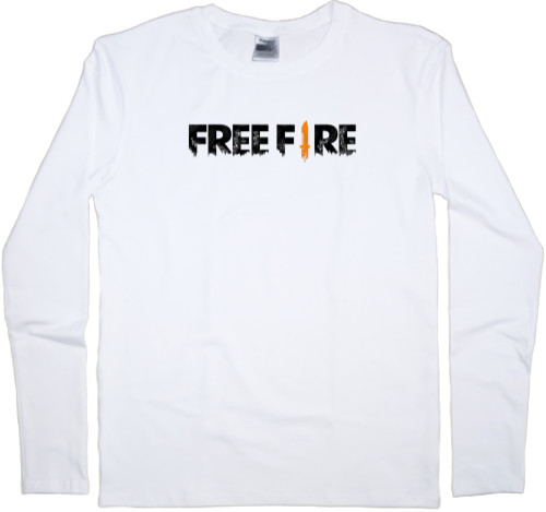 Men's Longsleeve Shirt - Logo Free Fire - Mfest