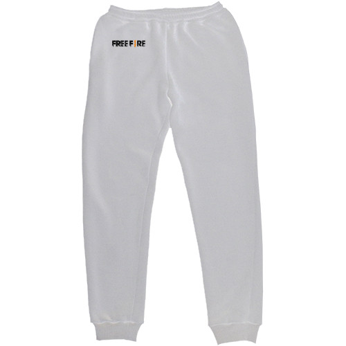 Kids' Sweatpants - Logo Free Fire - Mfest