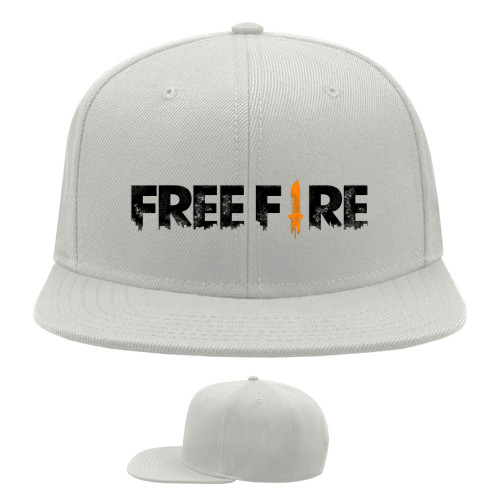 Snapback Baseball Cap - Logo Free Fire - Mfest