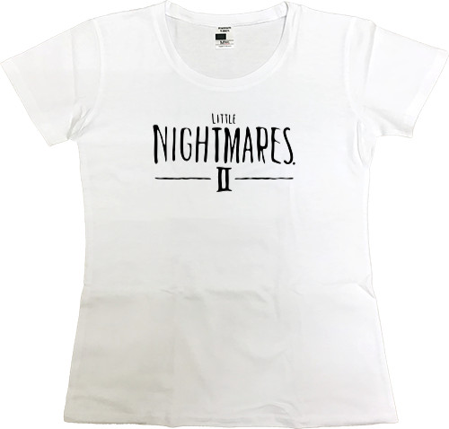 Women's Premium T-Shirt - Little Nightmares LOGO - Mfest