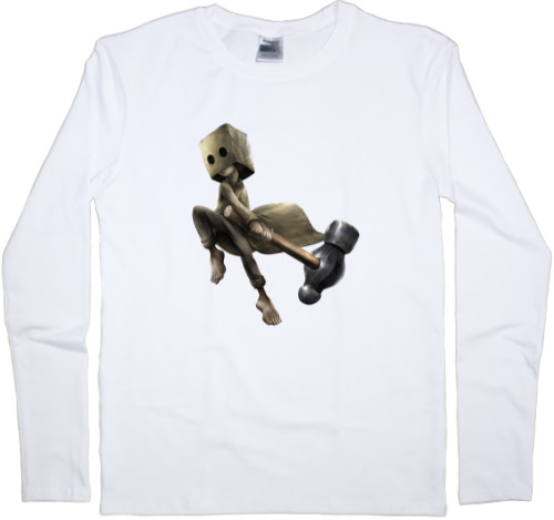 Men's Longsleeve Shirt - Little Nightmares 2 Mono 3 - Mfest