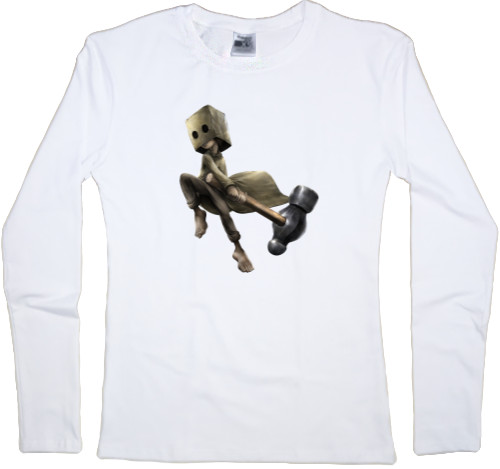 Women's Longsleeve Shirt - Little Nightmares 2 Mono 3 - Mfest