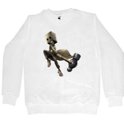 Men’s Premium Sweatshirt - Little Nightmares 2 Mono 3 - Mfest