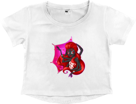 Women's Cropped Premium T-Shirt - monster high 4 - Mfest