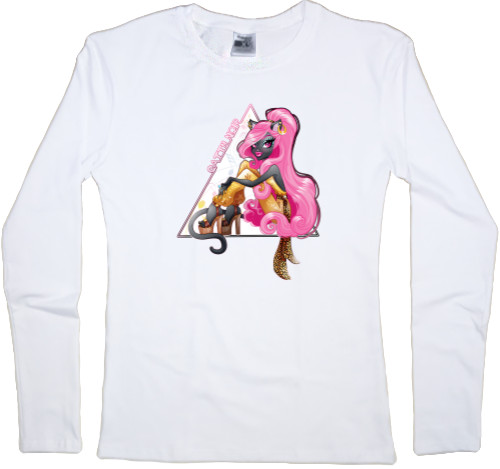 Women's Longsleeve Shirt - monster high 2 - Mfest