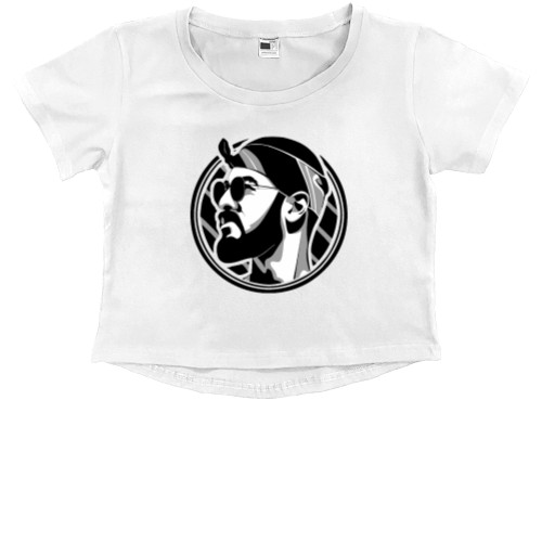 Kids' Premium Cropped T-Shirt - MIYAGI 2 - Mfest