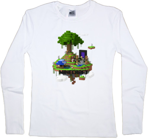 Women's Longsleeve Shirt - minecraft - Mfest