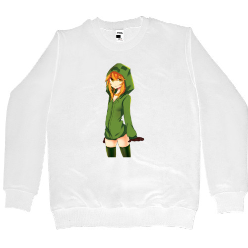 Women's Premium Sweatshirt - minecraft anime girls - Mfest