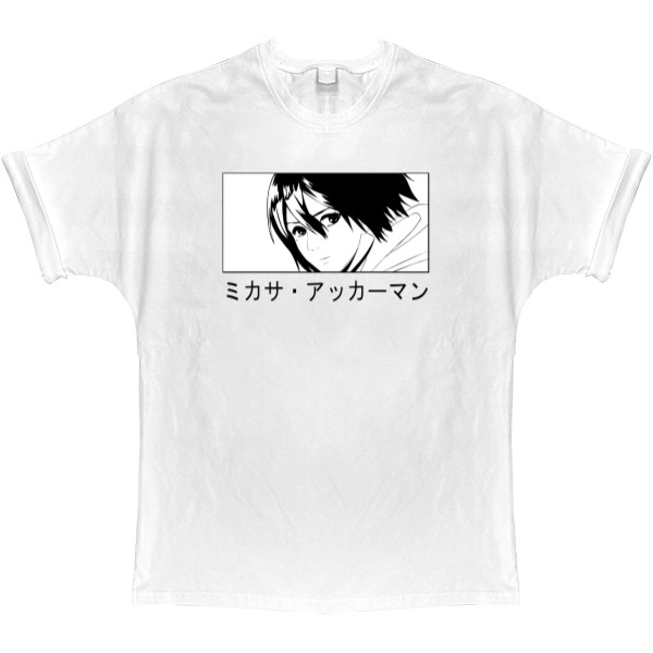 T-shirt Oversize - Mikasa Attack on titan - Mfest