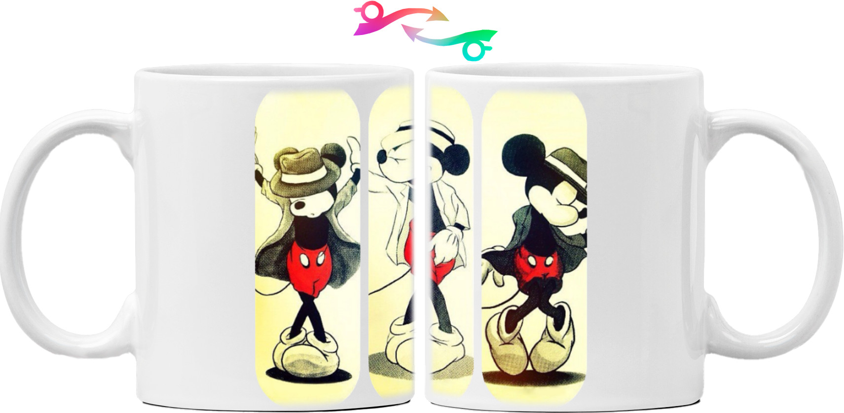 mickey mouse as michael jackson