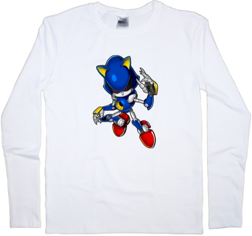 Men's Longsleeve Shirt - metal sonic - Mfest