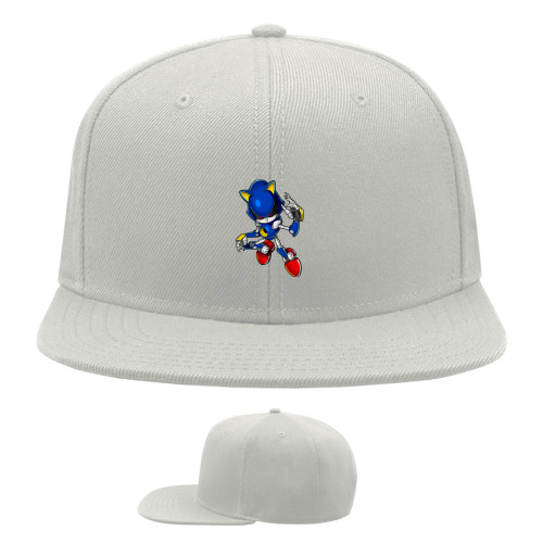 Snapback Baseball Cap - metal sonic - Mfest