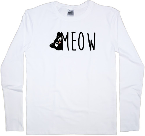 Men's Longsleeve Shirt - MEOW - Mfest