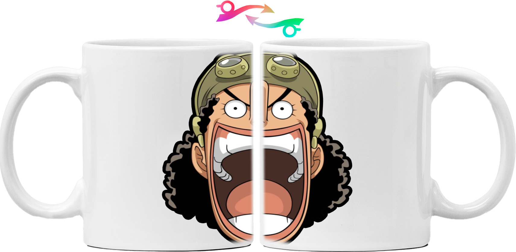 Mug - mentahan kepala one piece - Mfest