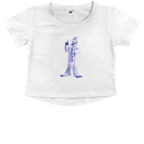 Kids' Premium Cropped T-Shirt - meechee - Mfest