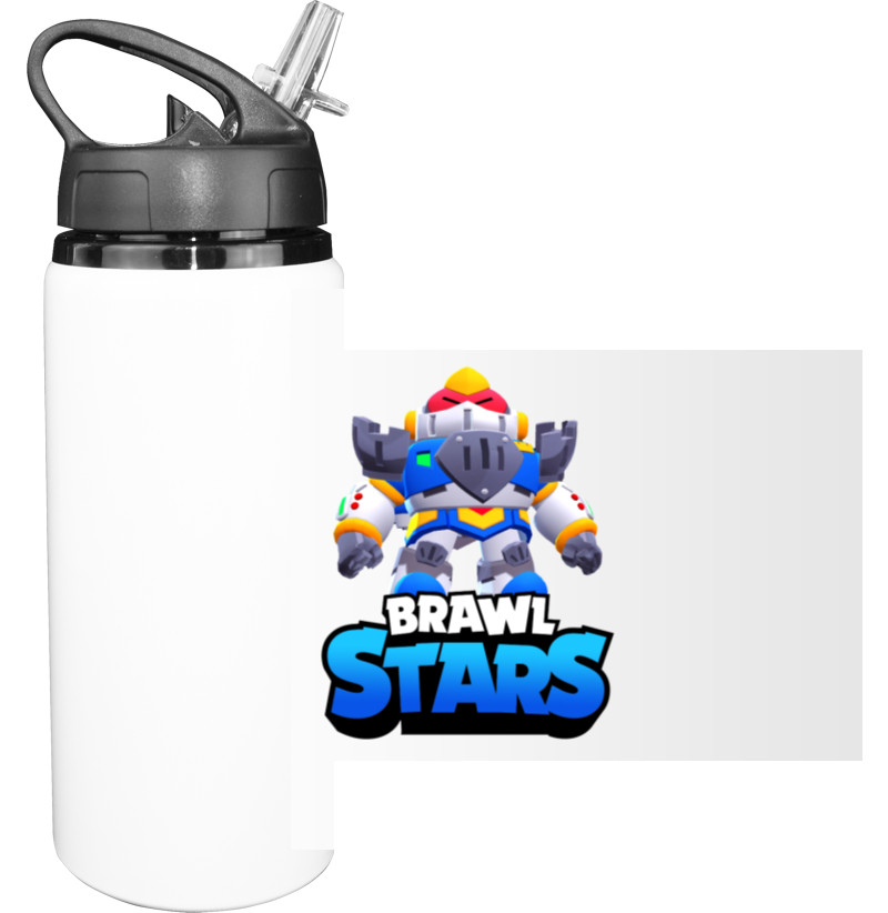 Sport Water Bottle - mecha paladin surge BS - Mfest