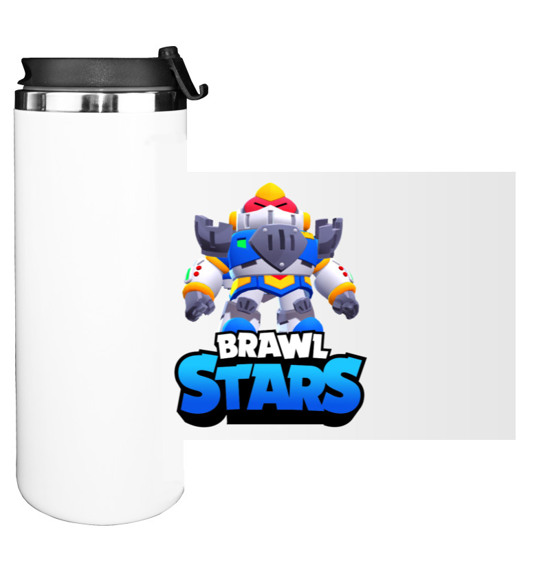 Water Bottle on Tumbler - mecha paladin surge BS - Mfest