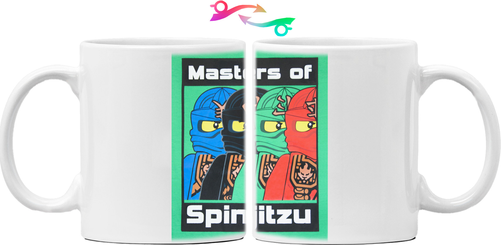 Кружка - Masters Of Spinjitzu - Mfest