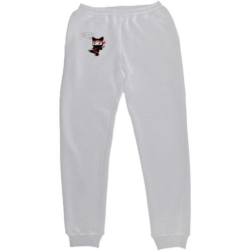 Women's Sweatpants - ninja kitten - Mfest